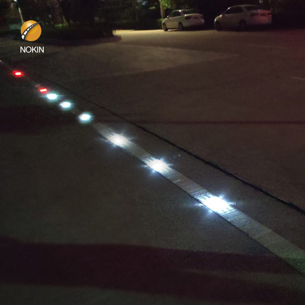 NOKIN Solar Road Stud Lights Are Installed In Villa--Solar 
